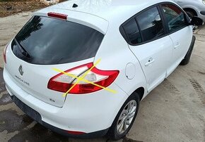 Renault Megane III 2014 1.2 Tce predám DVERE, AIRBAGY SAD