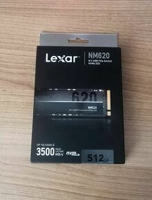 SSD Lexar NM620 512GB M.2 2280 PCIe Gen3x4 NVMe - Nový