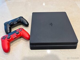 PS4 slim 500 GB + 2ks dualshock