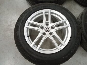 Predam letne ALU 5x112 R17 7,5J ET36 DEZENT VW TIGUAN - 1