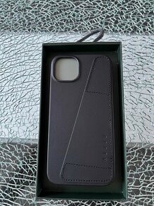 Mujjo Wallet case full grain learher iPhone 15 Plus
