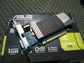 ASUS GT710-SL-1GD5, 1GB/32bit, GDDR5, VGA, DVI, HDMI - 1