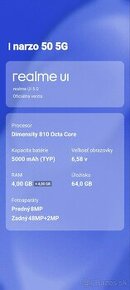 MT realme narzo 50 5G