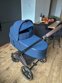 Cybex Lux Carry Cot Nautical Blue - 1