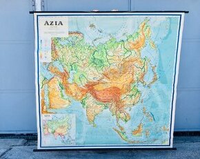 stara mapa Azia