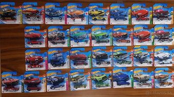 Predám set modelov Hot Wheels main line (30ks)