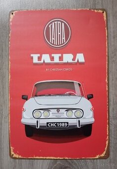 Tatra 603 retro tabuľka