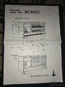 Detská posteľ KOMBI - 1