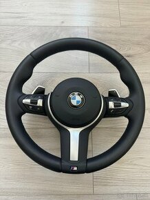 Predám kompletný BMW Mpacket vyhrievaný volant F10/F01 - 1