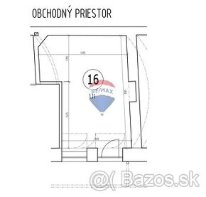 Predaj nebytových obchodných priestorov 24 m2 v centre Košíc