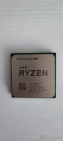 Predám AMD Ryzen 5 3600 4,2 Ghz/ 6 jadro 12 vlákien 65W