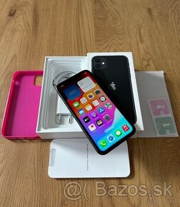 iPhone 11 64gb Black - nepoužívaný, záruka