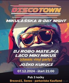 Discotown - Mikulášska party