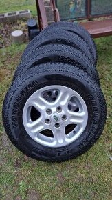 ALU disky 15" s pneu na FREELANDER