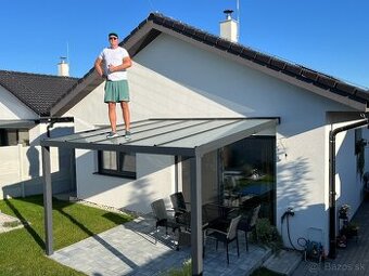 Hliníková pergola na mieru