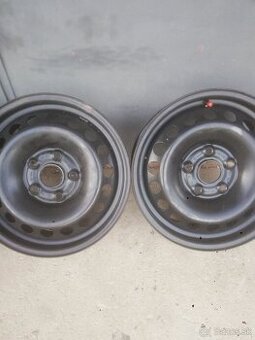 Plechový disk 6j r15 5x112 škoda