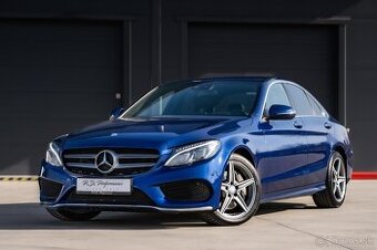 Mercedes-Benz C 400 4 Matic AMG Line / Diamond Blue