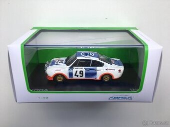 Model ŠKODA 130RS "RMC 1977" č.49 Abrex 1/43