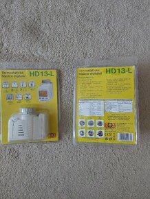2ks - Digit. termostaticka hlavica HD-13L na radiator