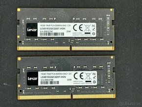 2x 16gb (32GB) DDR4