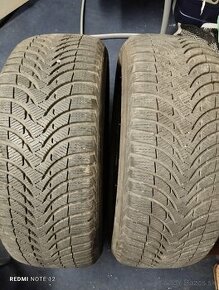 Predám dve zimné pneumatiky Michelin 225/55 R17 - 1