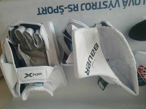 Opačné garde senior BAUER VAPOR X700 biely set