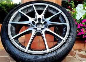 alu R18 5x100, bicolor (pneu 225/40)   Audi TT, A1... - 1