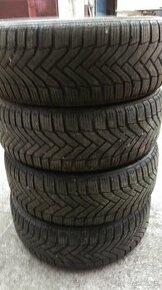 Zimné pneu Michelin Alpin 6 205/55 R16 + ráfky ocel.