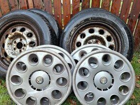 Zimne pneu 185/65R15 + disky - 1