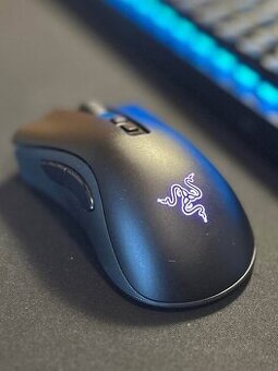 Razer herný set klávesnice BlackWidow, myši Deathadder, slúc - 1