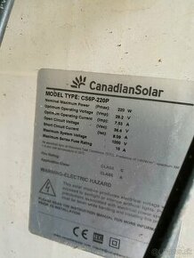 Fotovoltaicky panel 220w