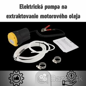 Elektrická pumpa na extraktovanie motorového oleja - 1