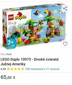 Lego duplo džungľa