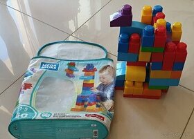 Detskú stavebnicu Mega Bloks od Fisher Price