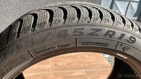 Predám zimné pneumatiky 245/45 R19