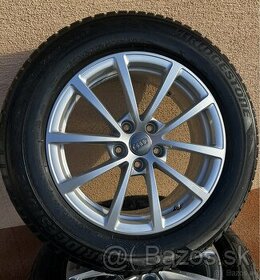 5x112 R17 7,5J ET36 + zimné 225/60 Bridgestone - 1