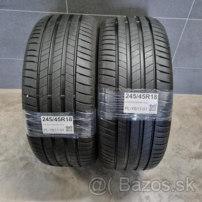 Letné pneumatiky 245/45 R18 BRIDGESTONE DOT0222