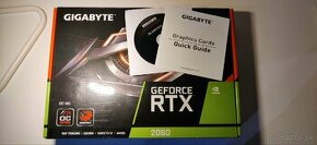 Predám Gigabyte RTX 2060 6GD Rev. 2.0