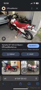 Yamaha DT 125 Lc2