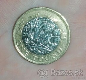 Minca Elizabeth II. One pound 2016