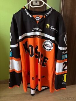 Hraný dres HC Košice 2015-16 hokej extraliga 3b XL game used