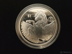 REZERVOVANE 2022 British Virgin Islands 1 oz Pegasus 5th Ann