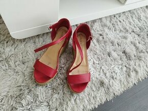 Červené sandálky zn.Lasocki - 1