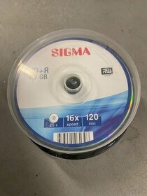 DVD+R Sigma 25 ks