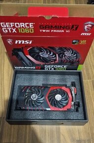 Nvidia GTX 1060 6G MSI.