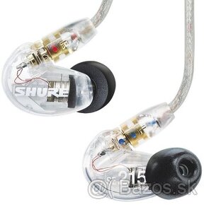 Shure SE215 CL + nový kábel