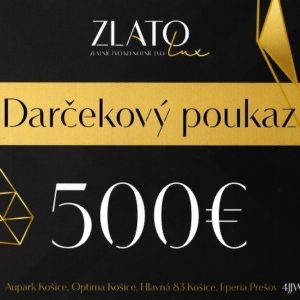 predám darčekové poukážky do zlatníctva zlatolux