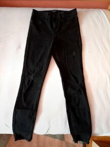Čierne skinny jeans CROPP