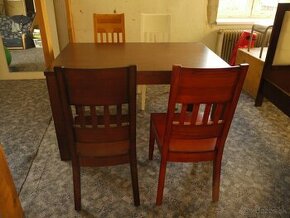 Jedálenský stôl a stoličky | Sada - 1