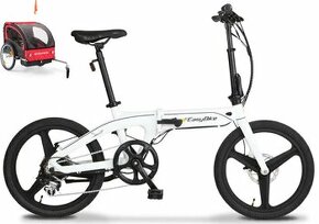 Predám skladací elektrobicykel Easybike zdarma cyklovozik - 1